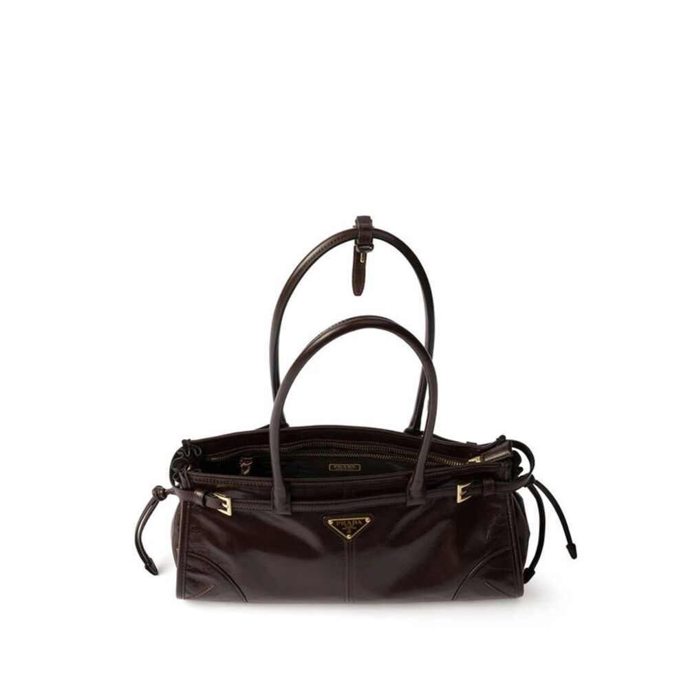 Prada Women Prada Bonnie Medium Leather Handbag - Picture 5 of 7